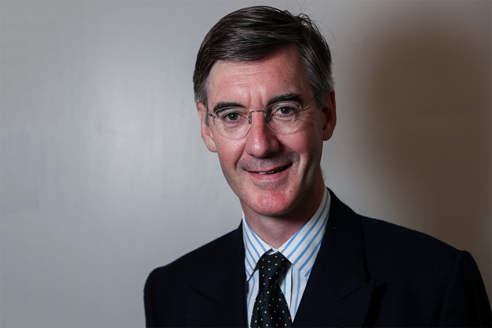 Jacob Rees-Mogg put in charge of Business and Energy